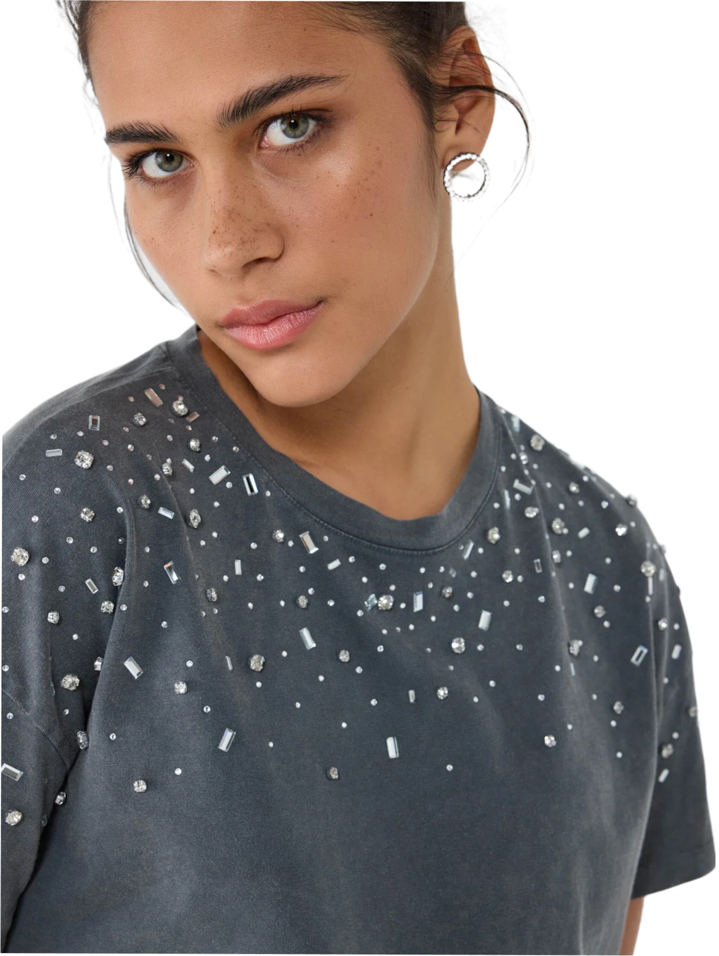 Haut No Matter What en gris