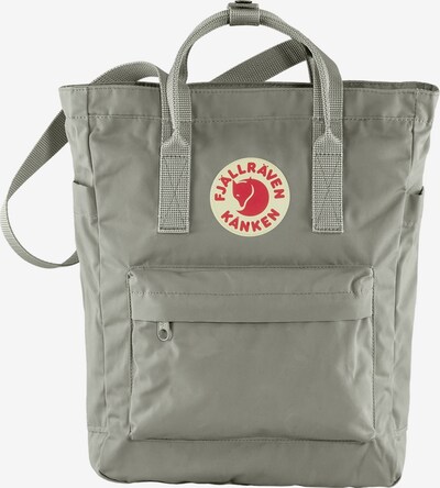 Fjällräven Rucksack 'Kanken' in rauchgrau / rot / weiß, Produktansicht