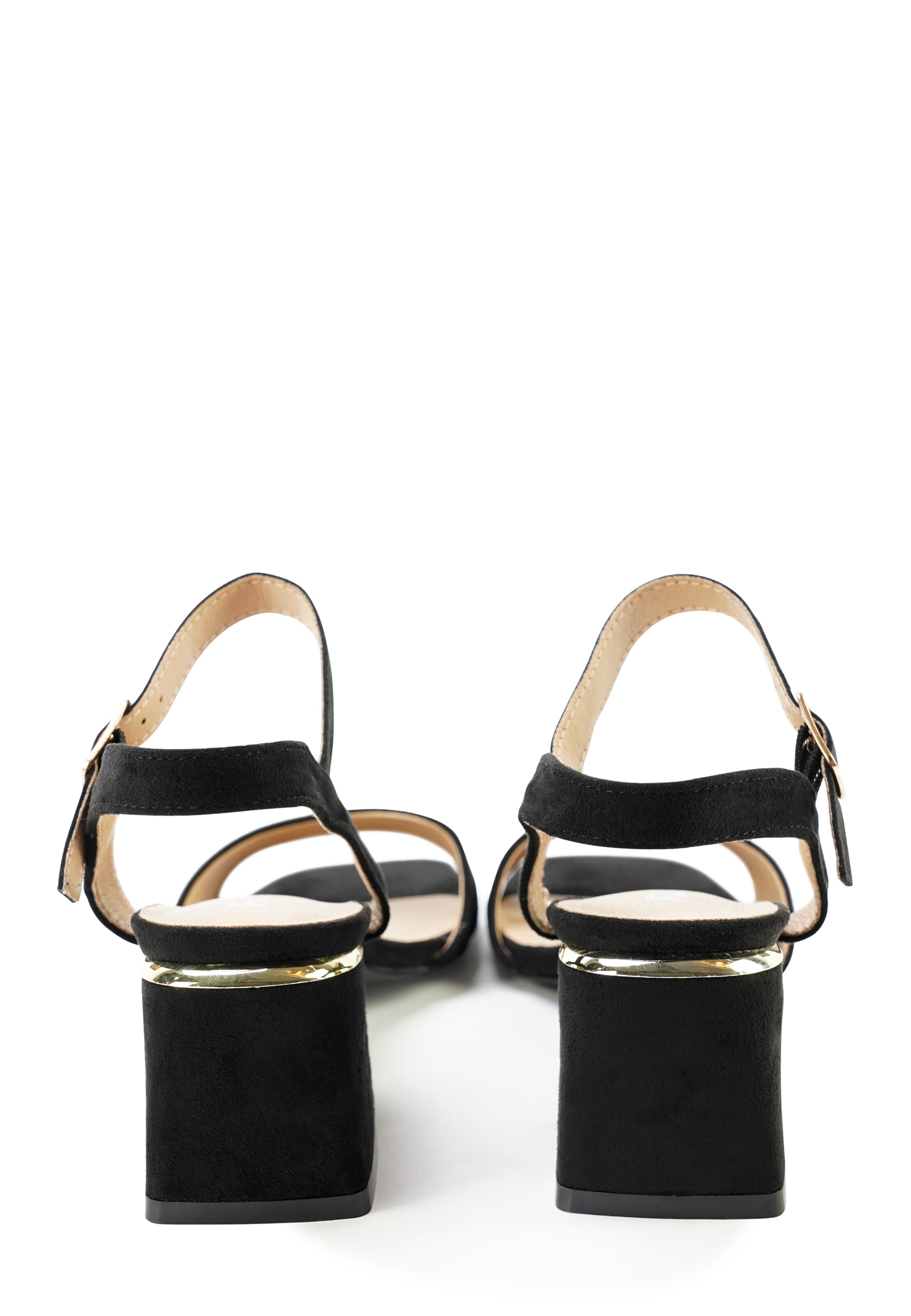 Findlay Strap Sandals in Black