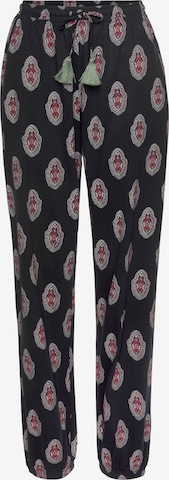 Regular Pantaloni de la s.Oliver pe negru: față