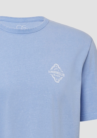 QS Shirt in Blauw