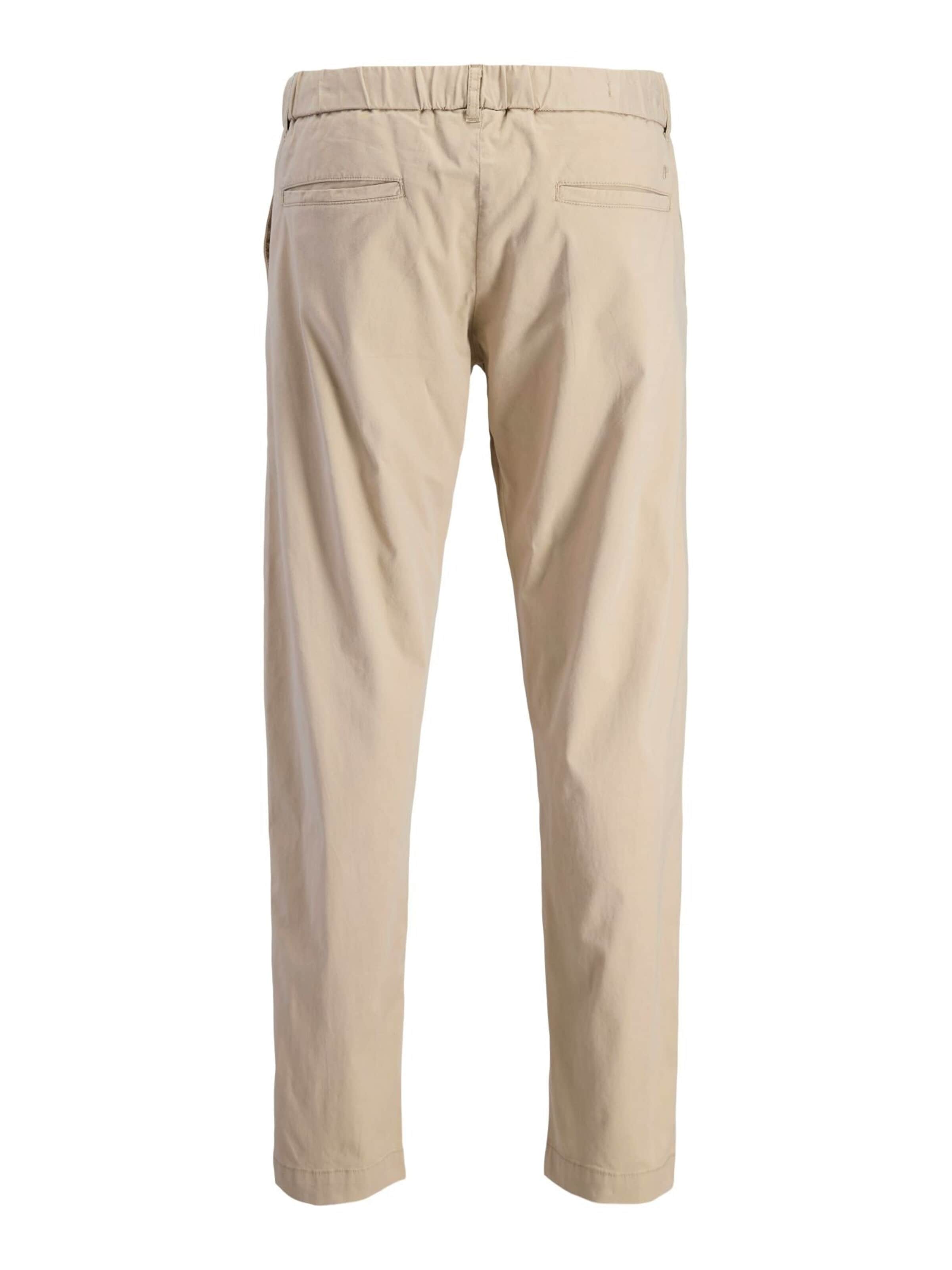 JACK & JONES Loose fit Trousers in Beige
