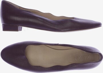 Zign Flats & Loafers in 40 in Purple: front