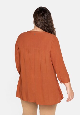 SHEEGO Bluse in Orange