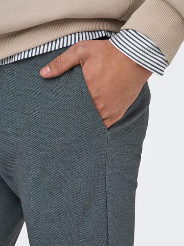 Only & Sons Baggy Broek 'Mark' in Blauw