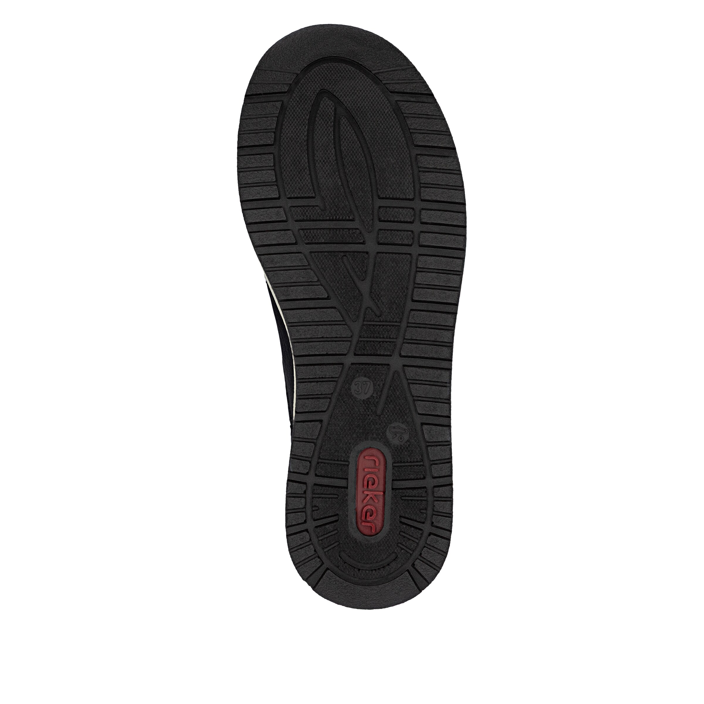 Rieker High-Top Sneakers in Black