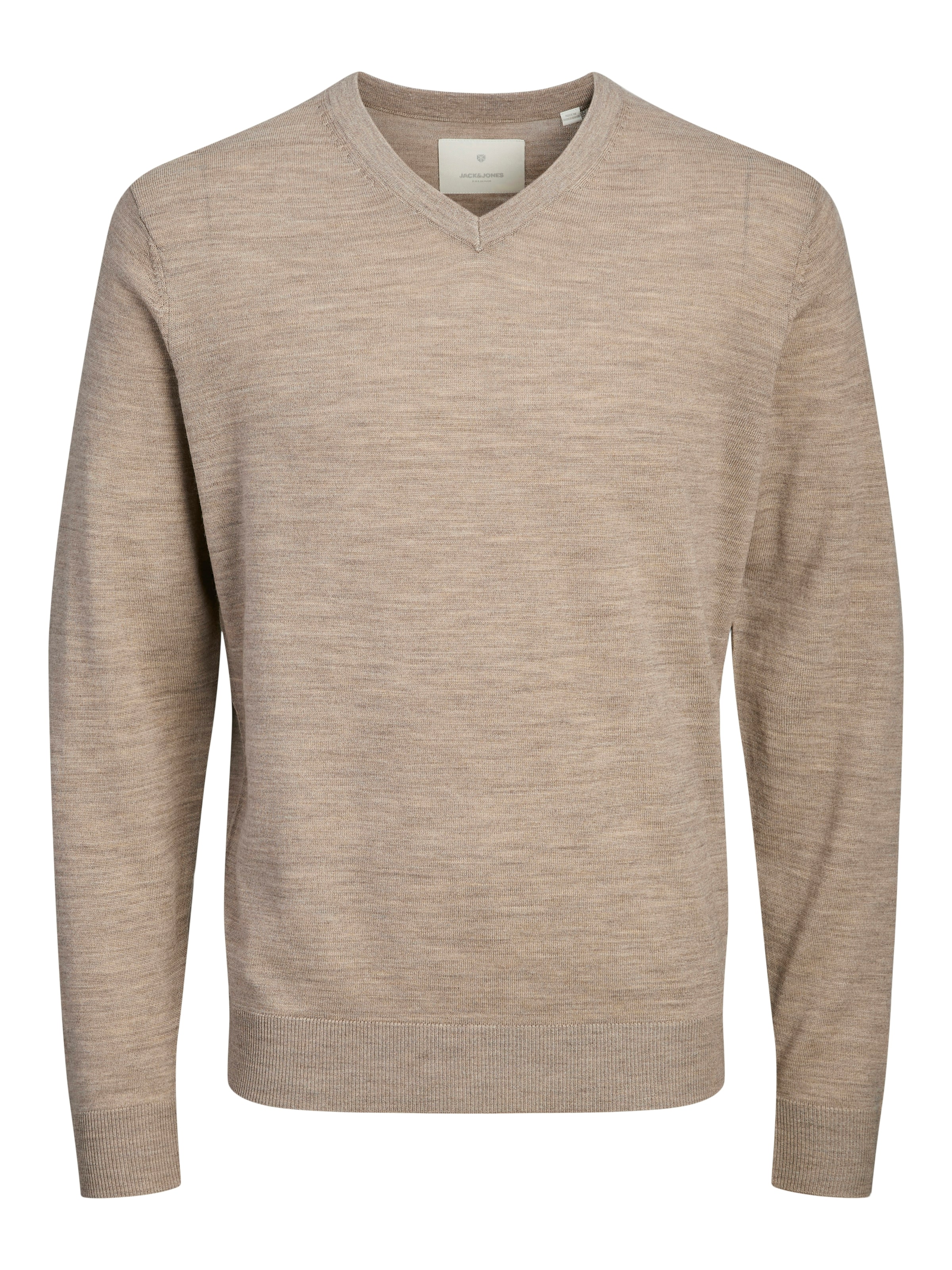 Jack & Jones Premium Pullover in Grau: Vorderseite