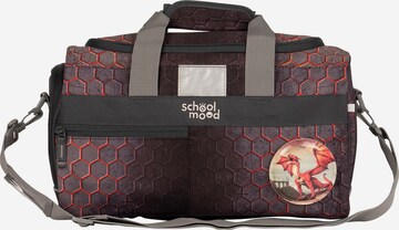 School-Mood Tasche in Braun: predná strana