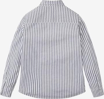 Coupe regular Chemise TOM TAILOR en bleu