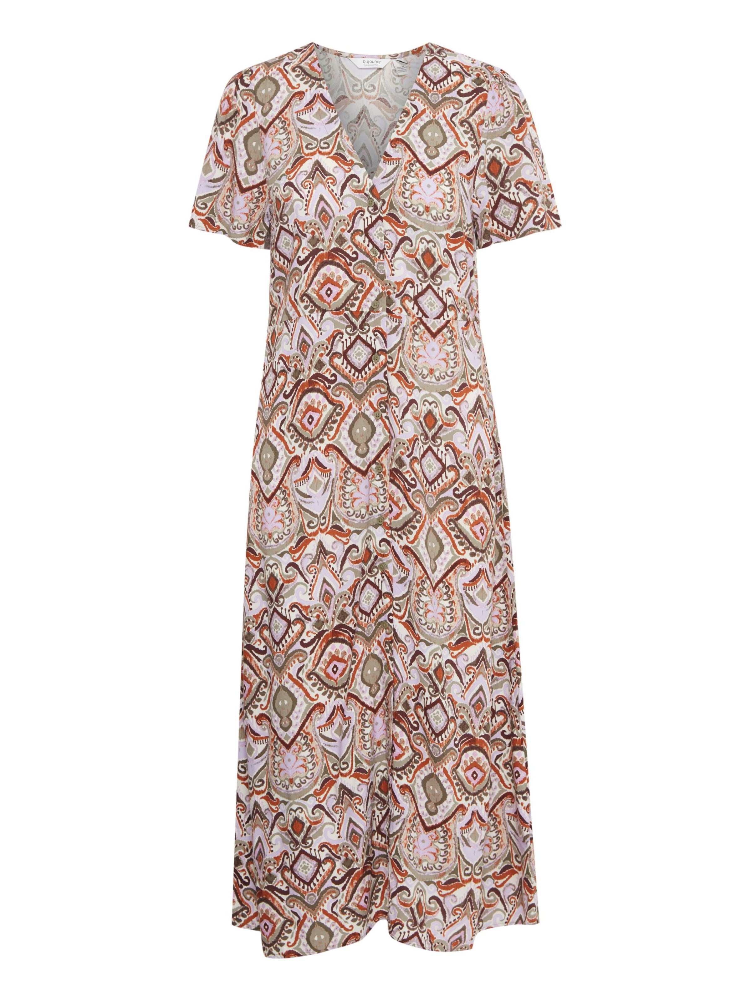 Robe-chemise 'Joella' b.young en beige : devant