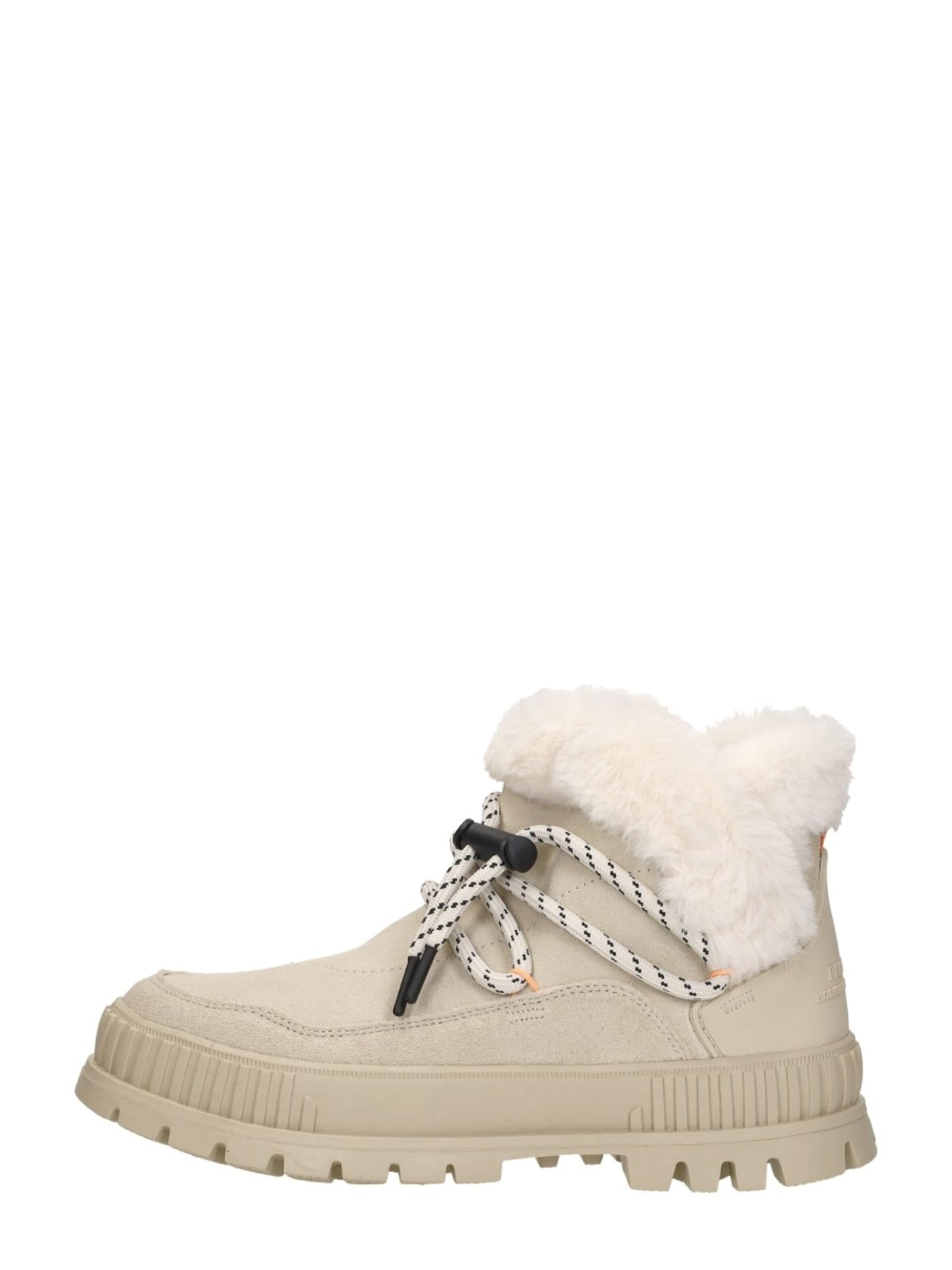 Palladium Boots 'Pallashock Lo Hiver'‌‌‌ in Beige: Vorderseite