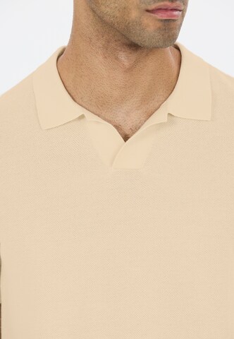 NOU Poloshirt 'Beusch' in Beige