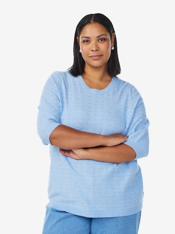 ZizziPulover 'Mella' - plava boja: prednji dio