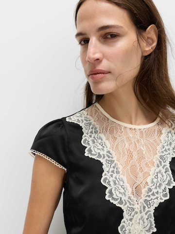 Marks & Spencer Bluse in Schwarz