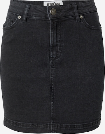 Urban Classics Skirt in Black: front