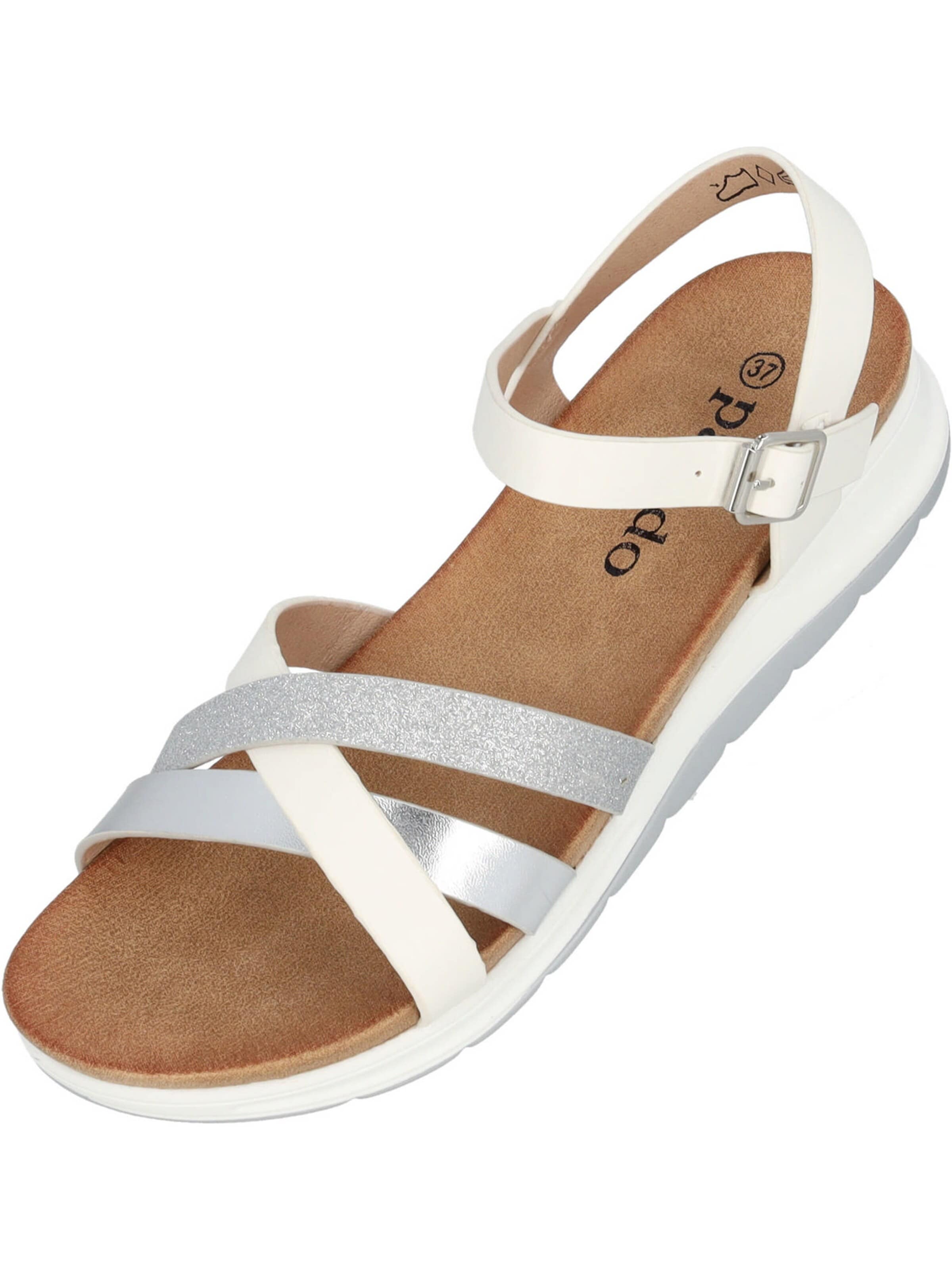 Palado Sandals 'Palado Jantai' in White: front