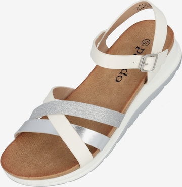 Palado Sandals 'Palado Jantai' in White: front