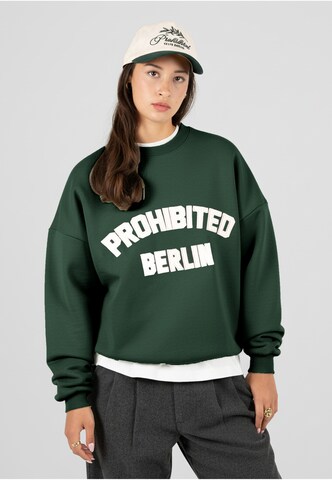 Prohibited - Sudadera 'Berlin' en verde