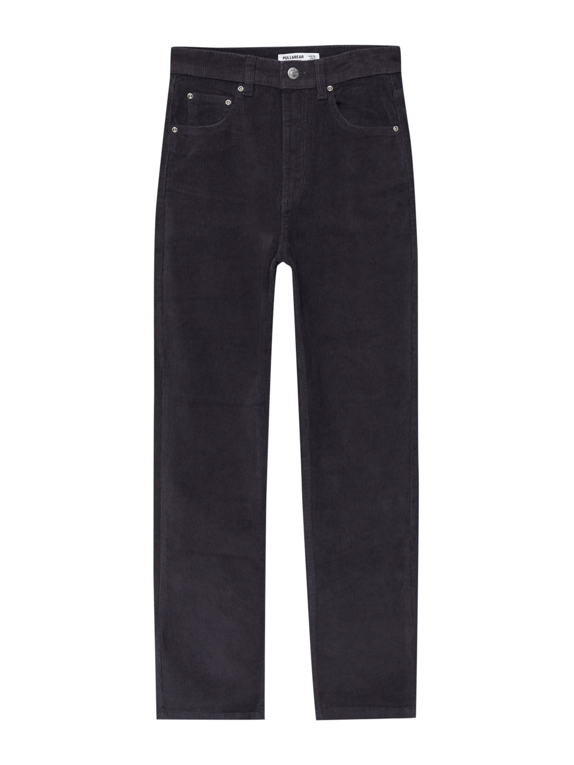 Pull&Bear Regular Hose in Grau: Vorderseite
