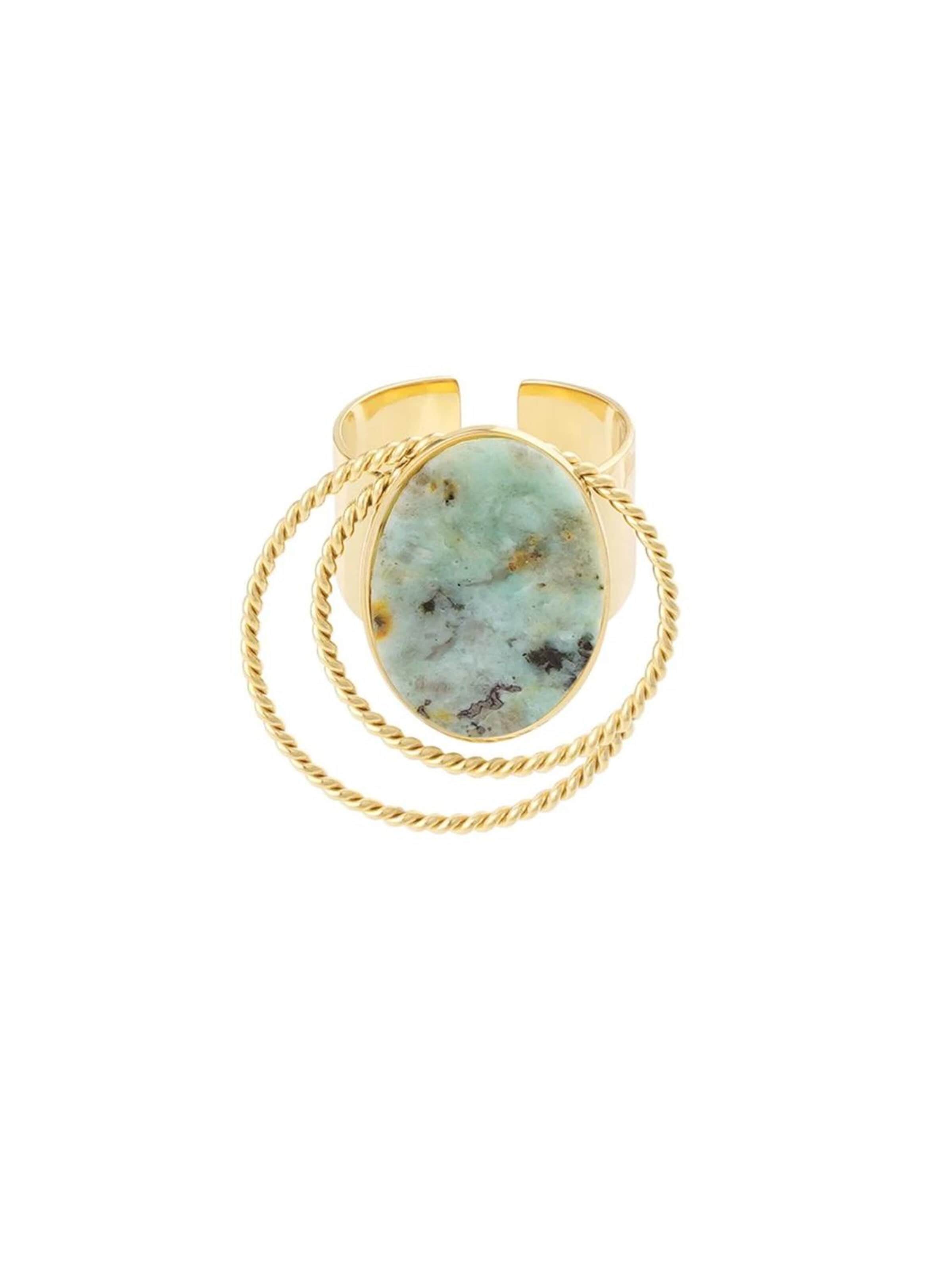 Bague 'Marea' ETNÉE en or : devant