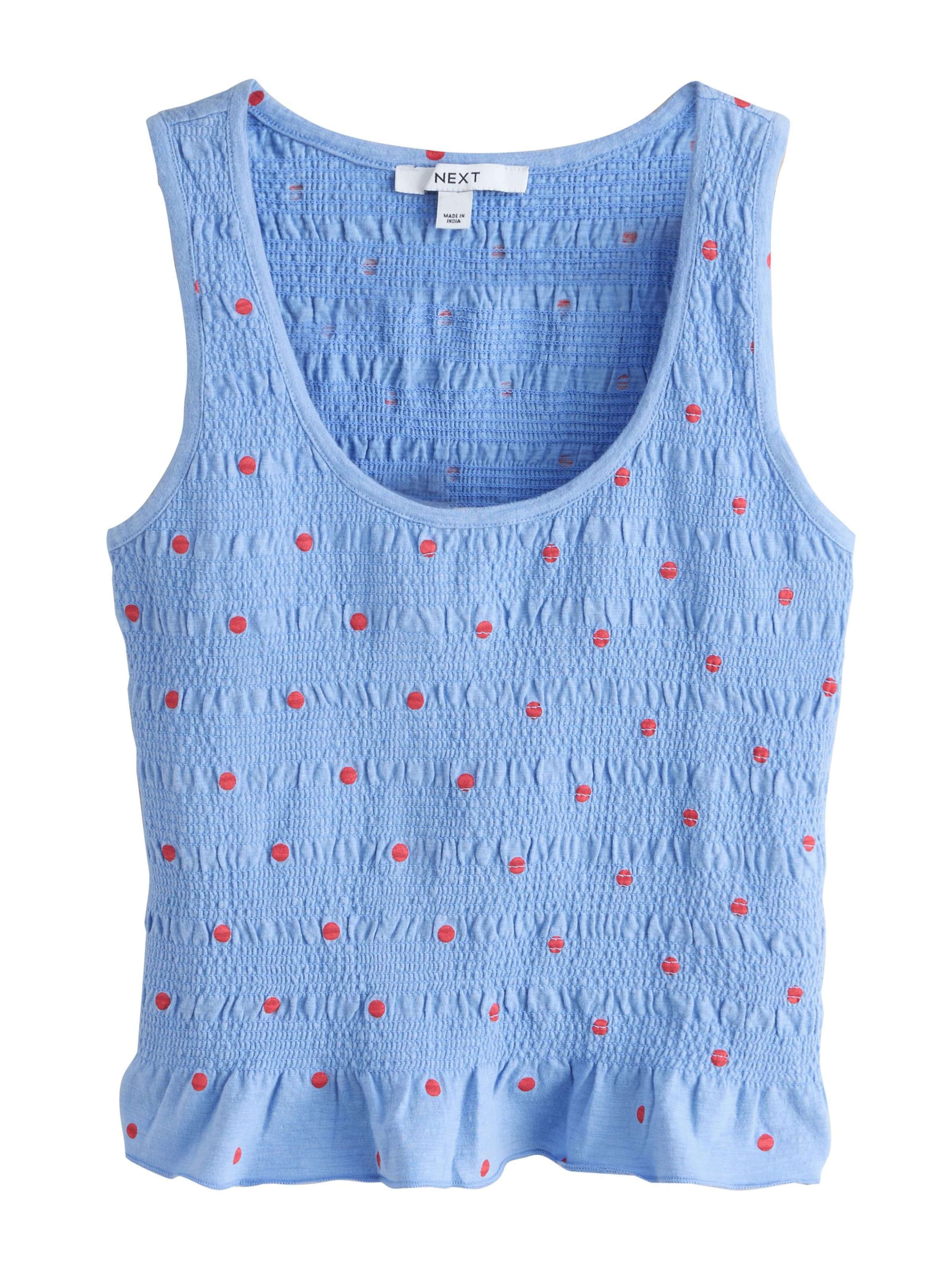 Haut Next en bleu : devant