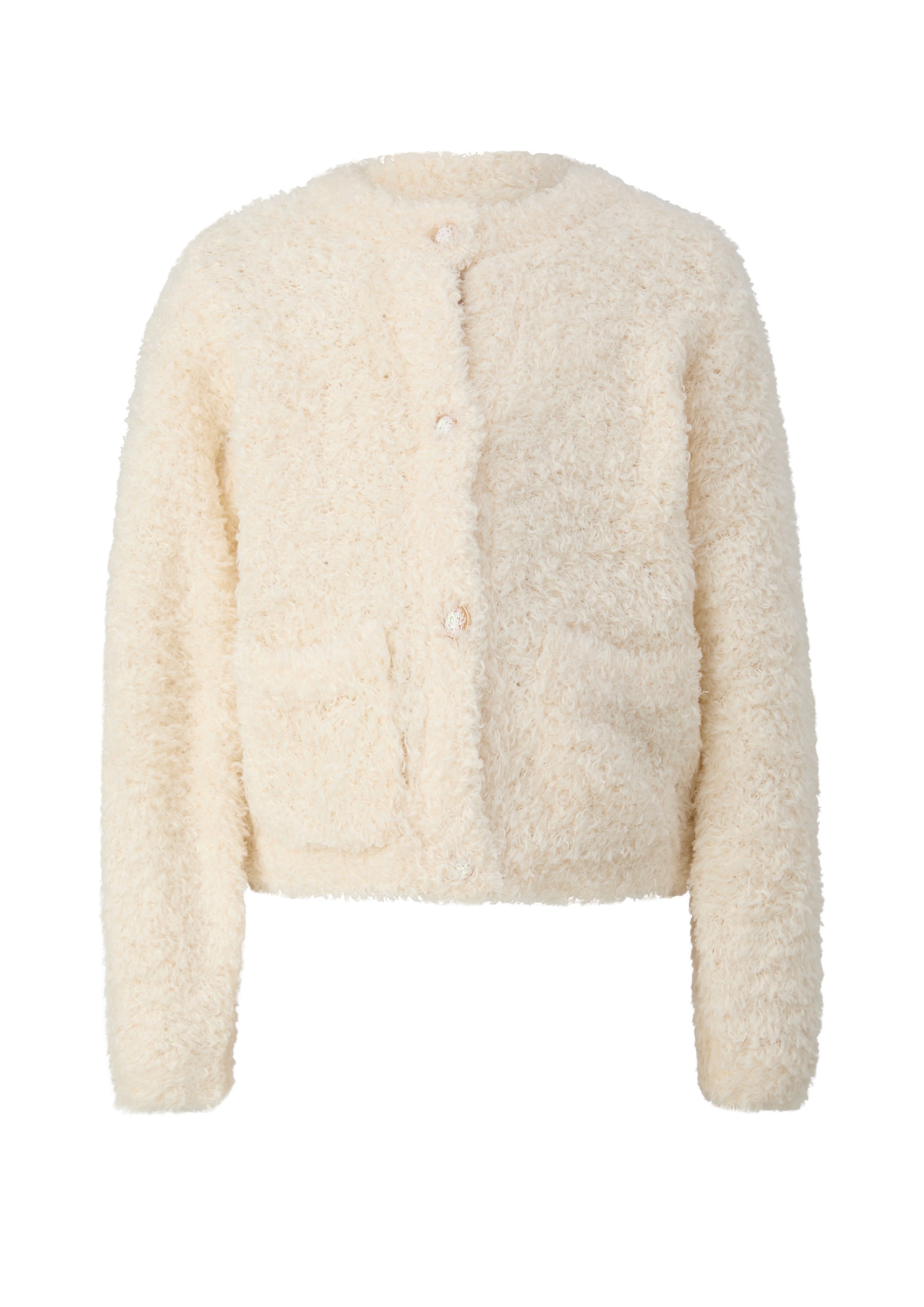 s.Oliver Knit cardigan in Beige: front