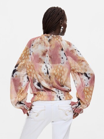 Chemisier Desigual en mélange de couleurs