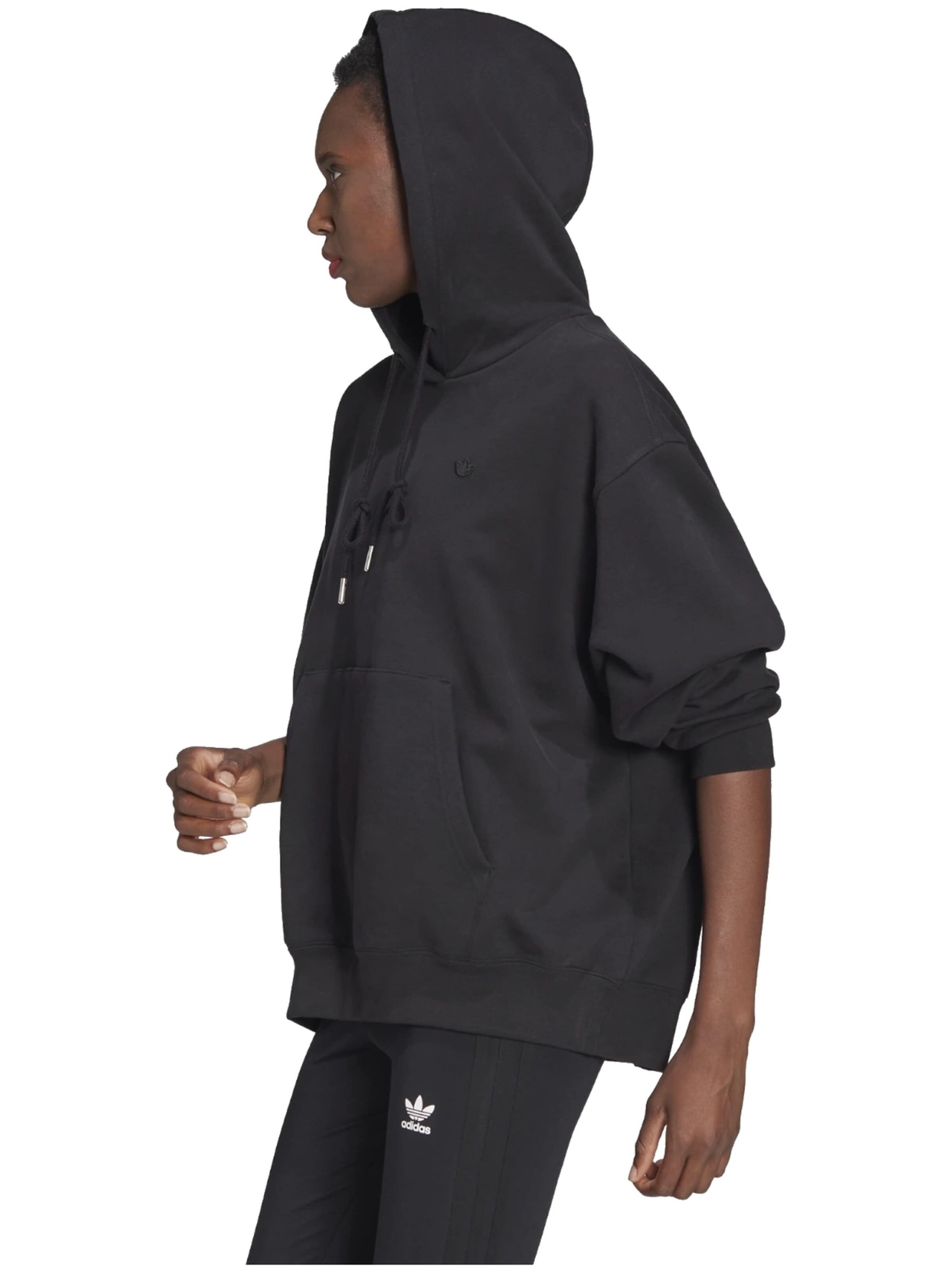 ADIDAS ORIGINALS Sweatshirt 'Adicolor' in Zwart