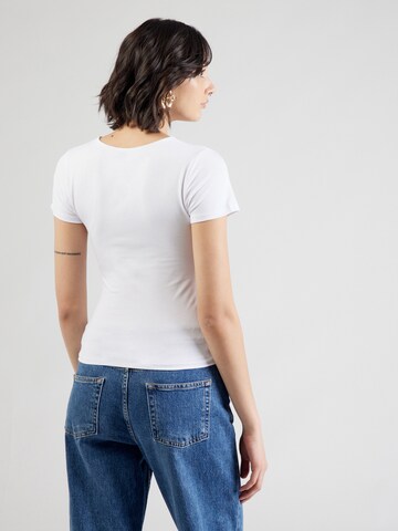 ABOUT YOU T-Shirt 'Dinah' in Weiß