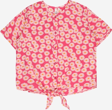 Pieces Kids - Blusa 'Nya' em rosa: frente