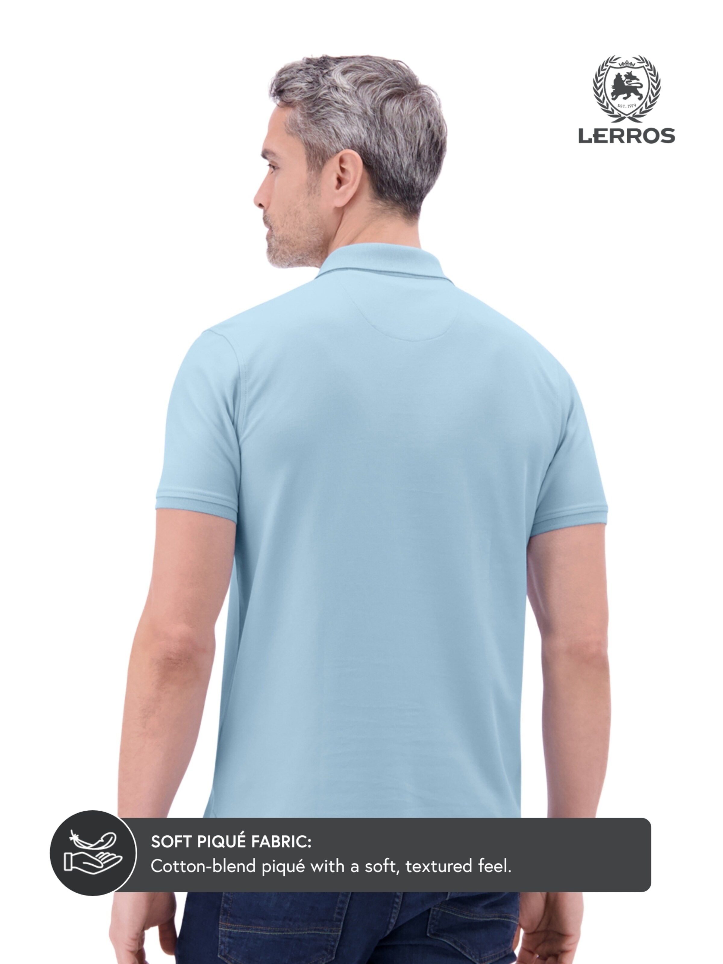 LERROS Shirt in Blue