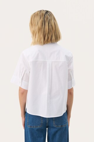 Part Two Bluse 'Haylie' i hvid