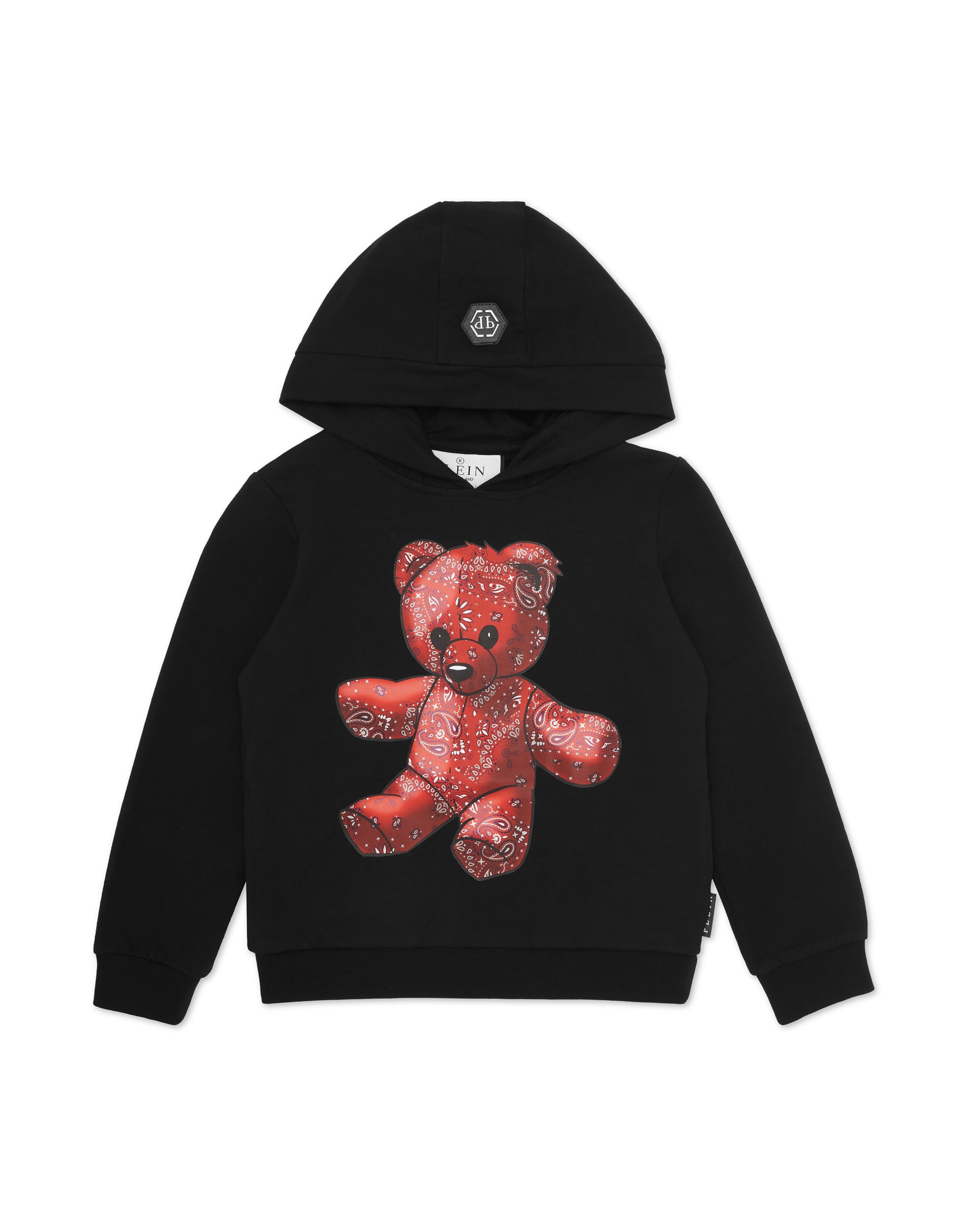 Philipp Plein - Sweatshirt 'Teddy' em preto: frente