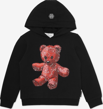 Philipp Plein - Sweatshirt 'Teddy' em preto: frente