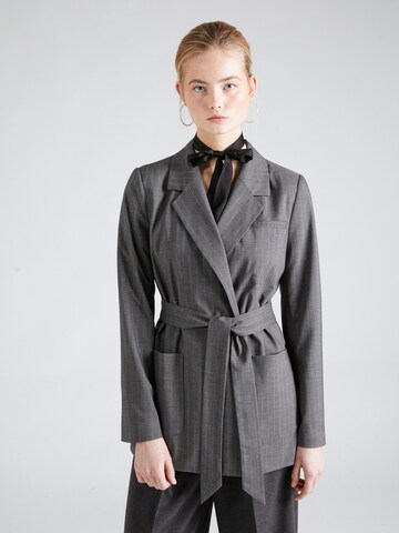 Blazer 'LUCINDA' di VILA ROUGE in grigio: frontale