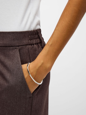 Wide Leg Pantalon 'OBJLisa' OBJECT en marron