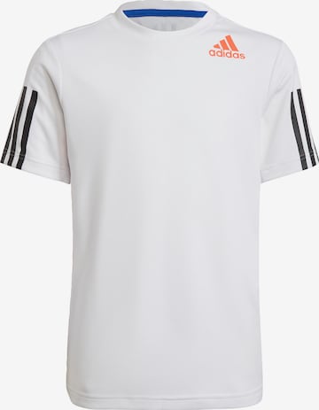 T-Shirt fonctionnel ADIDAS PERFORMANCE en blanc : devant