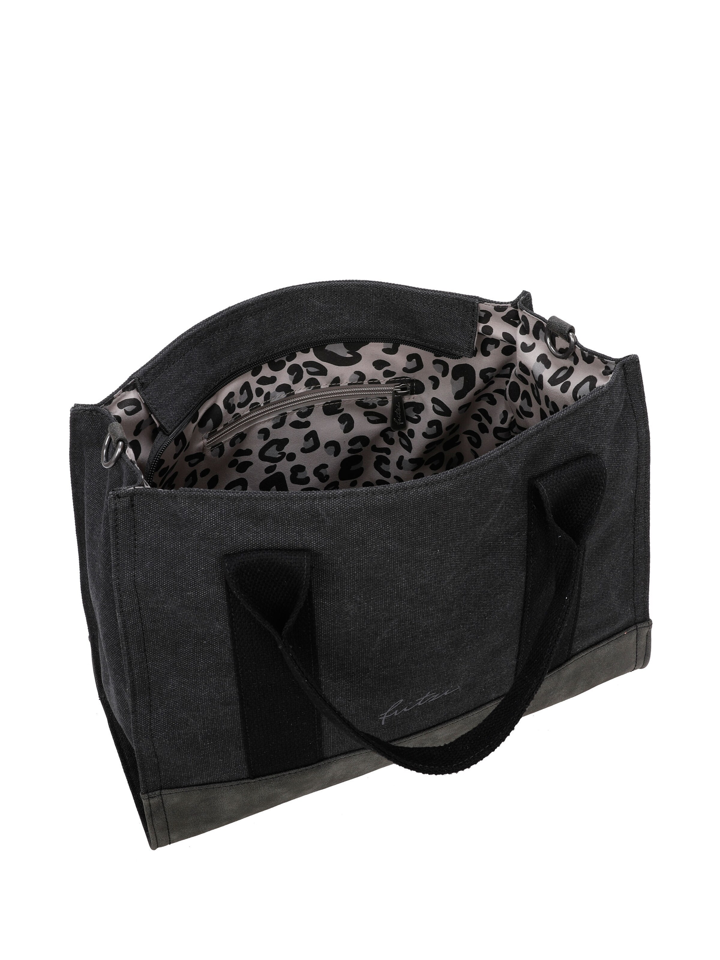 Fritzi aus Preußen Canvas Tote Bag in Schwarz