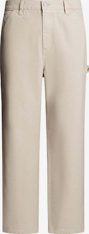 Red Bull Racing x Pepe Jeans Trousers 'Carpenter' in Beige: front
