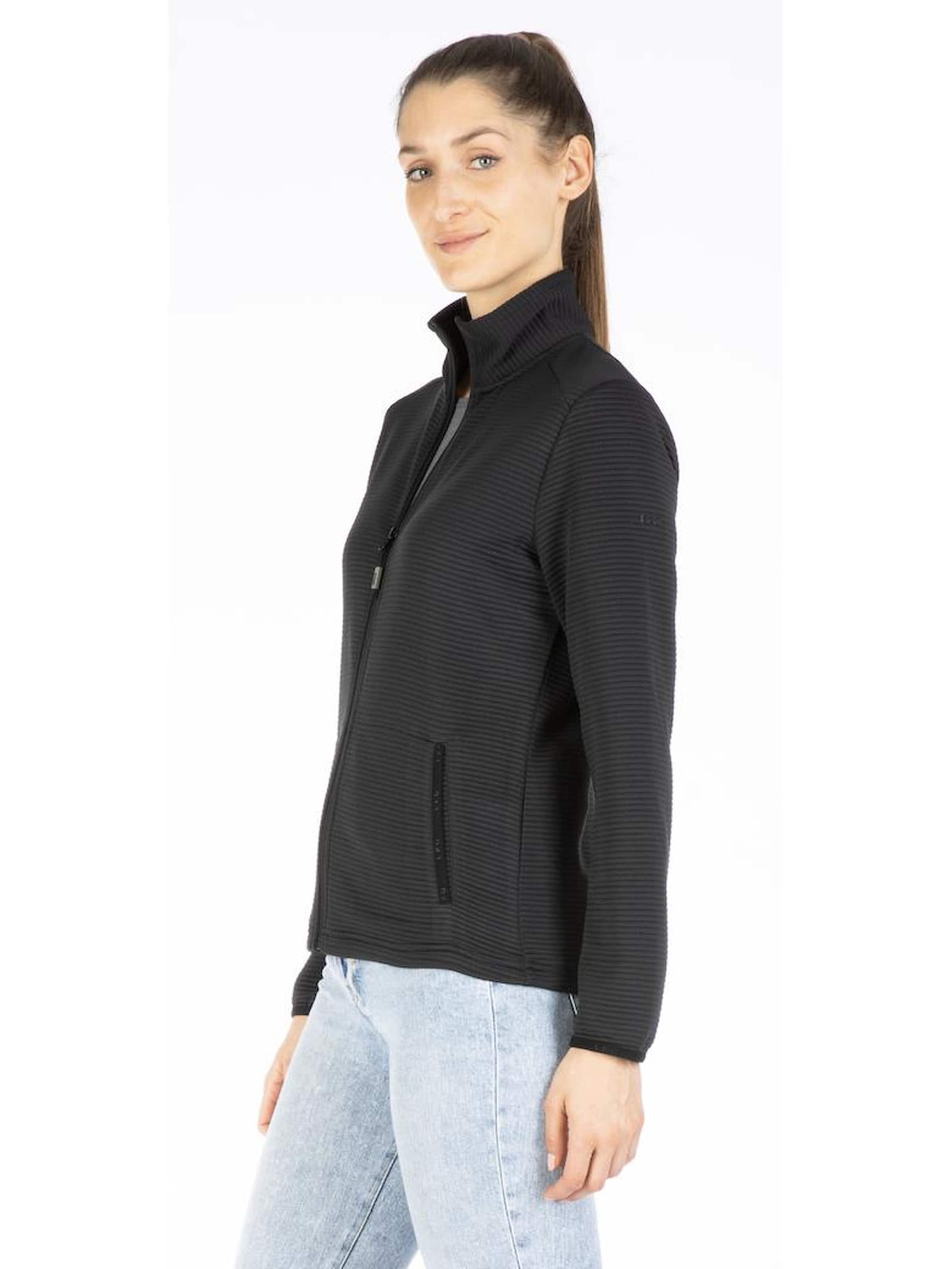LPO Fleece Jacket 'XARA' in Black