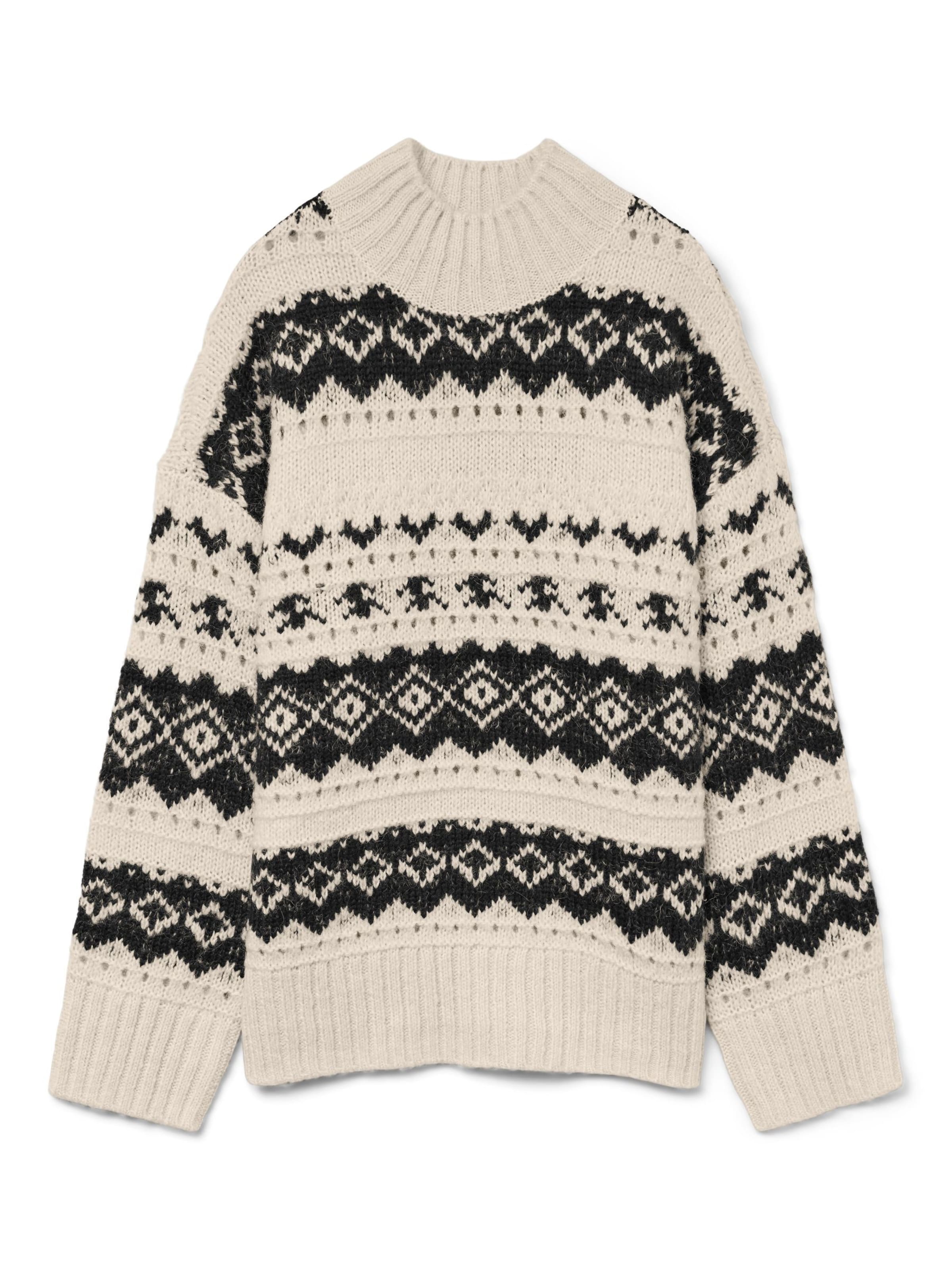 VERO MODA Sweater 'AMPLE' in Beige: front