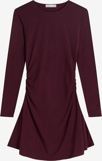 Bershka Šaty - vínovo červená, Produkt