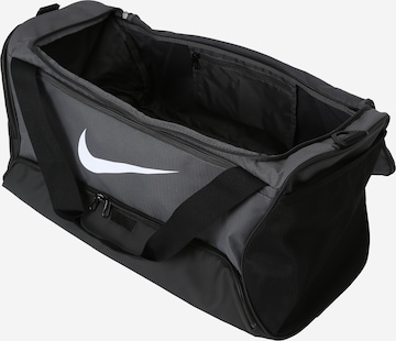 NIKE Спортна чанта 'Brasilia 9.5' в сиво