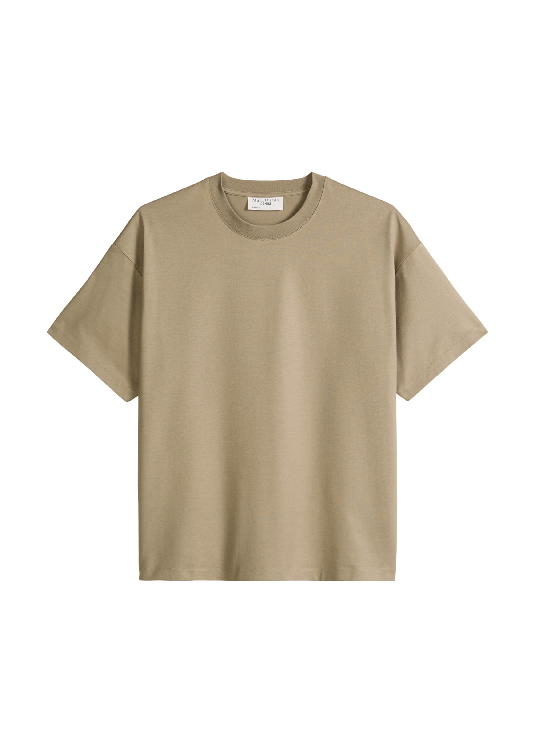 T-Shirt 'DfC' Marc O'Polo DENIM en marron : devant