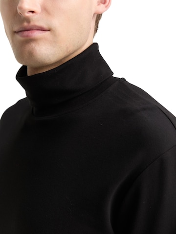 TOM TAILOR Shirt in Black