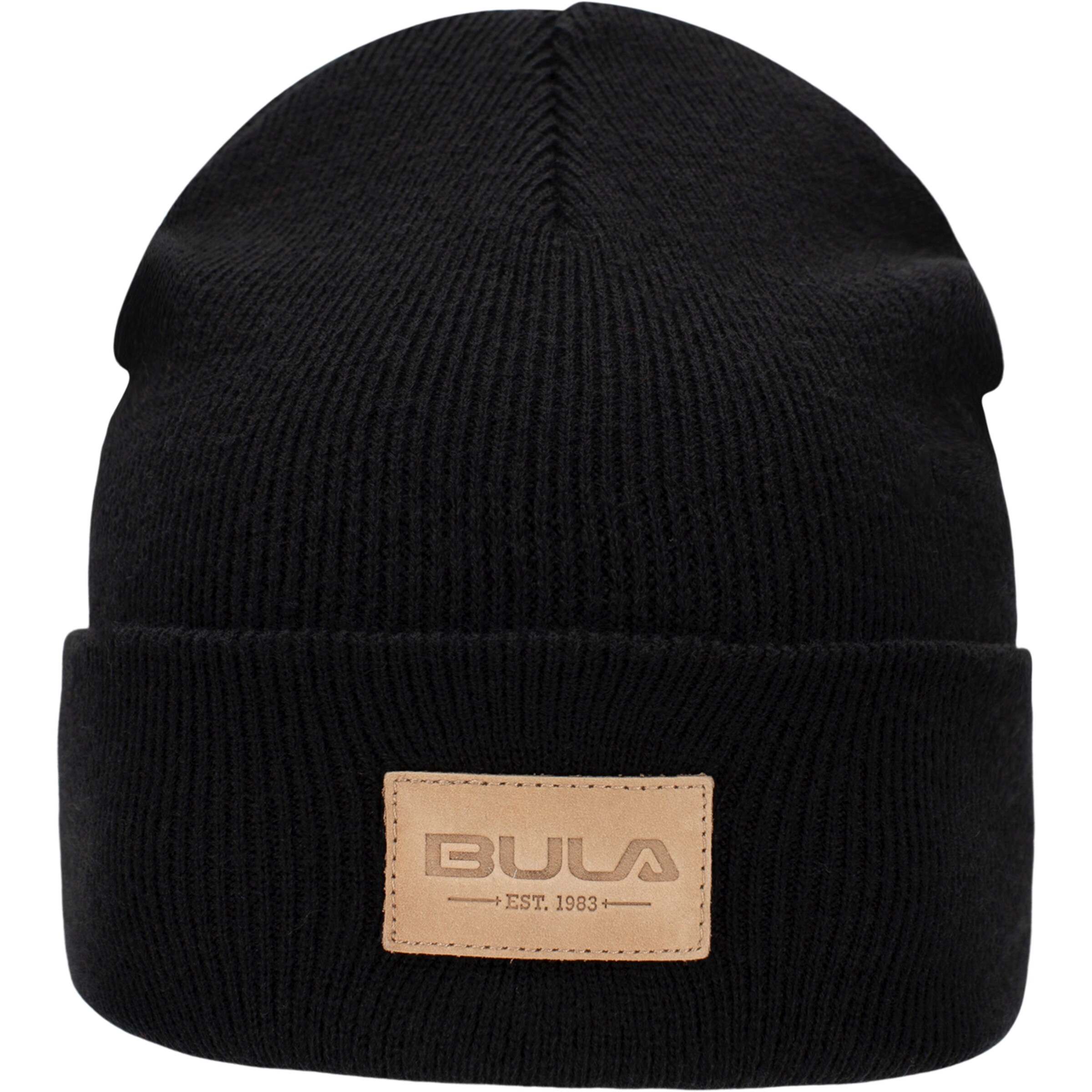 BULA Beanie 'Travel' in Schwarz: Vorderseite