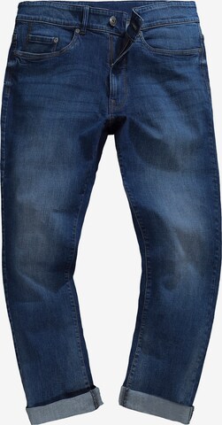 John F. Gee Regular Jeans in Blau: predná strana