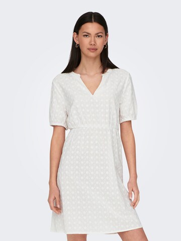 JDY Dress in White: front