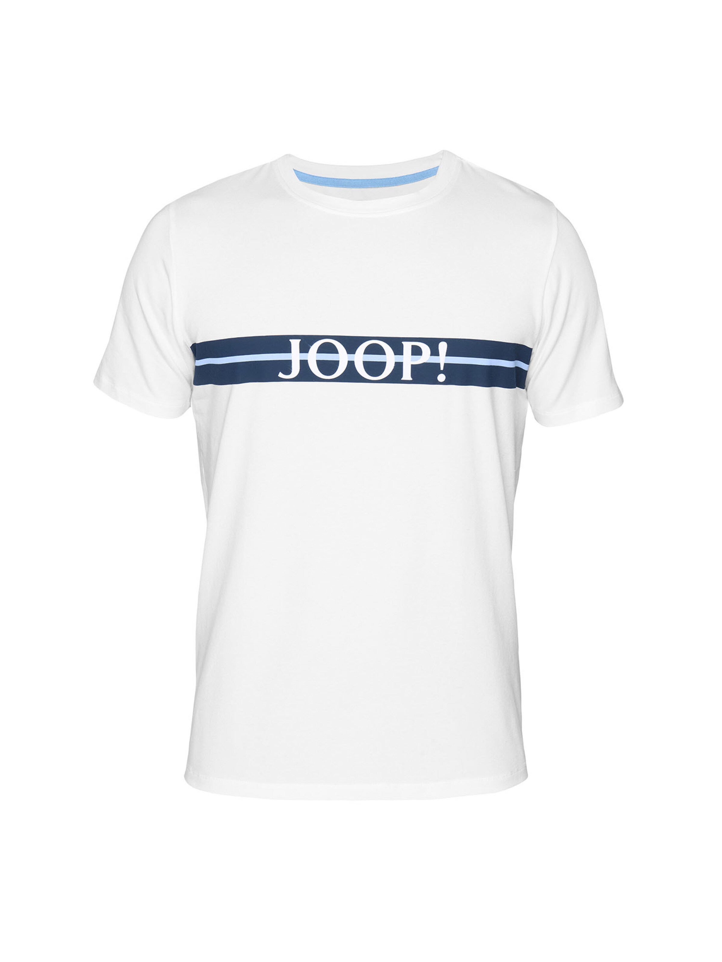 JOOP! Pyjama lang ' Core ' in Blauw: voorkant