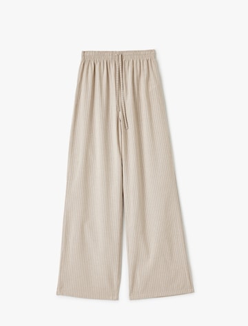 Koton Wide leg Broek in Bruin